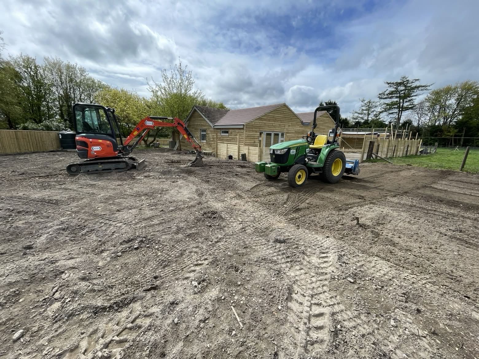 Landscaping and ground works